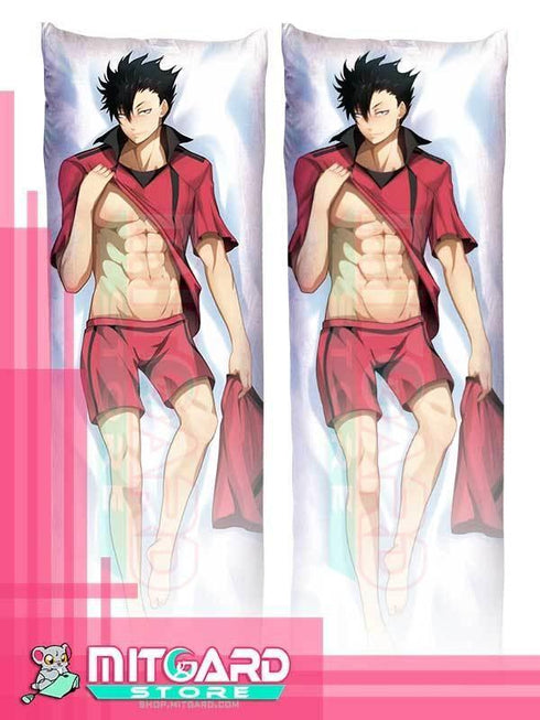 HAIKYUU!! Tetsurou Kuroo v1 Body pillow case dakimakura - 50cmx150cm / Velvet - 1